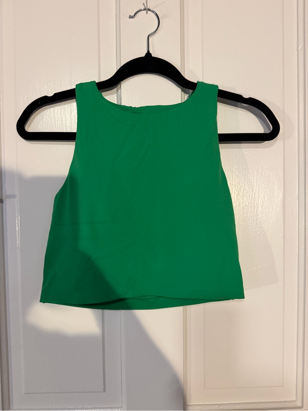 aerie Emerald Green Sleeveless Crop Tank
